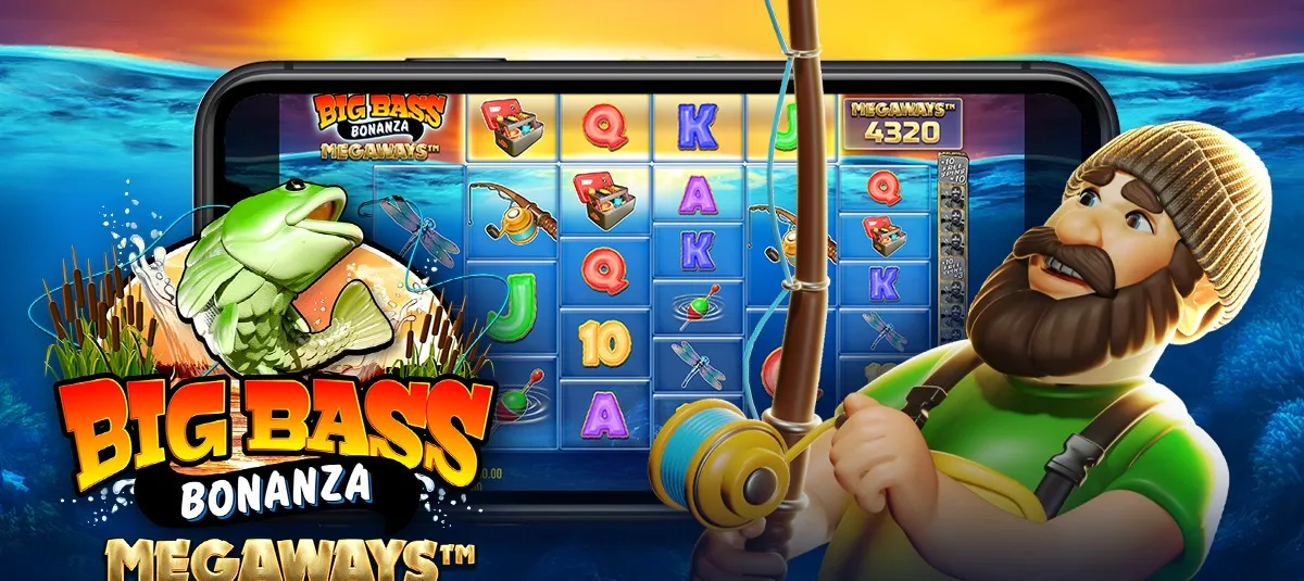 Big Bass Bonanza Megaways — ключевой арт, Pragmatic Play