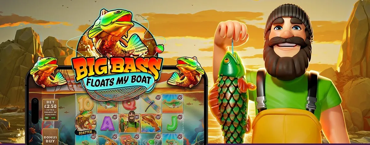 Big Bass Floats My Boat — ключевой арт, Pragmatic Play