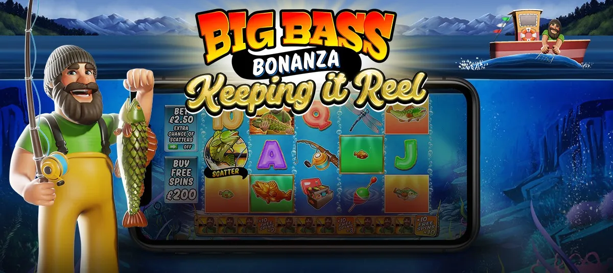 Big Bass – Keeping it Reel — ключевой арт, Pragmatic Play