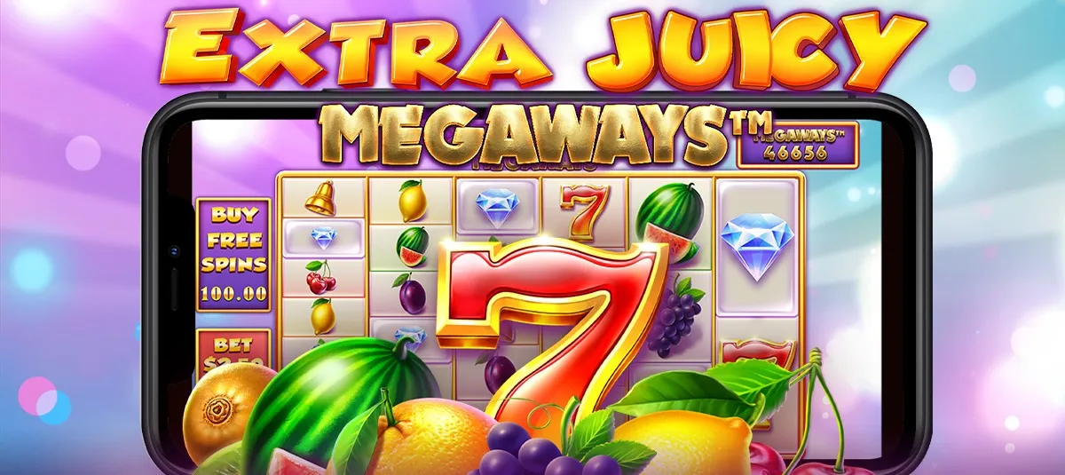 Extra Juicy Megaways — ключевой арт, Pragmatic Play