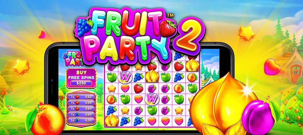 Fruit Party 2 — ключевой арт, Pragmatic Play