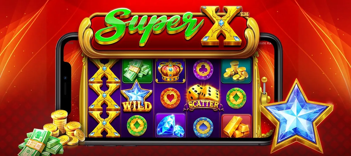 Super X — ключевой арт, Pragmatic Play