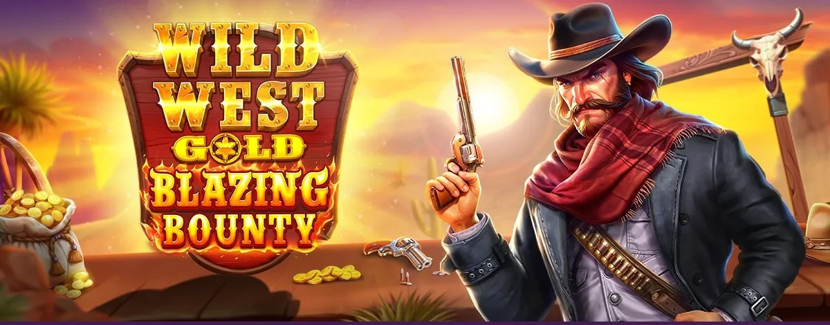 Wild West Gold Blazing Bounty — ключевой арт, Pragmatic Play