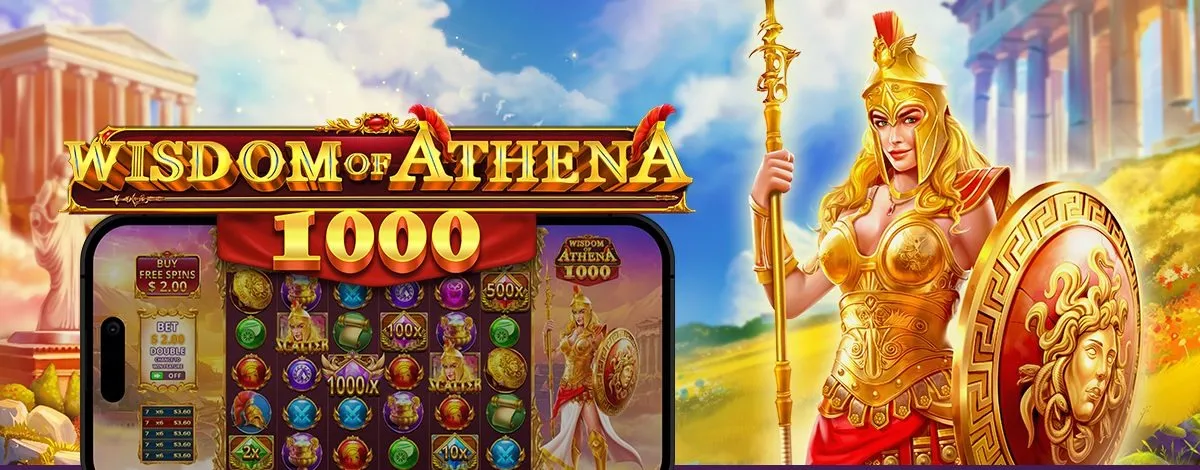 Wisdom of Athena 1000 — ключевой арт, Pragmatic Play